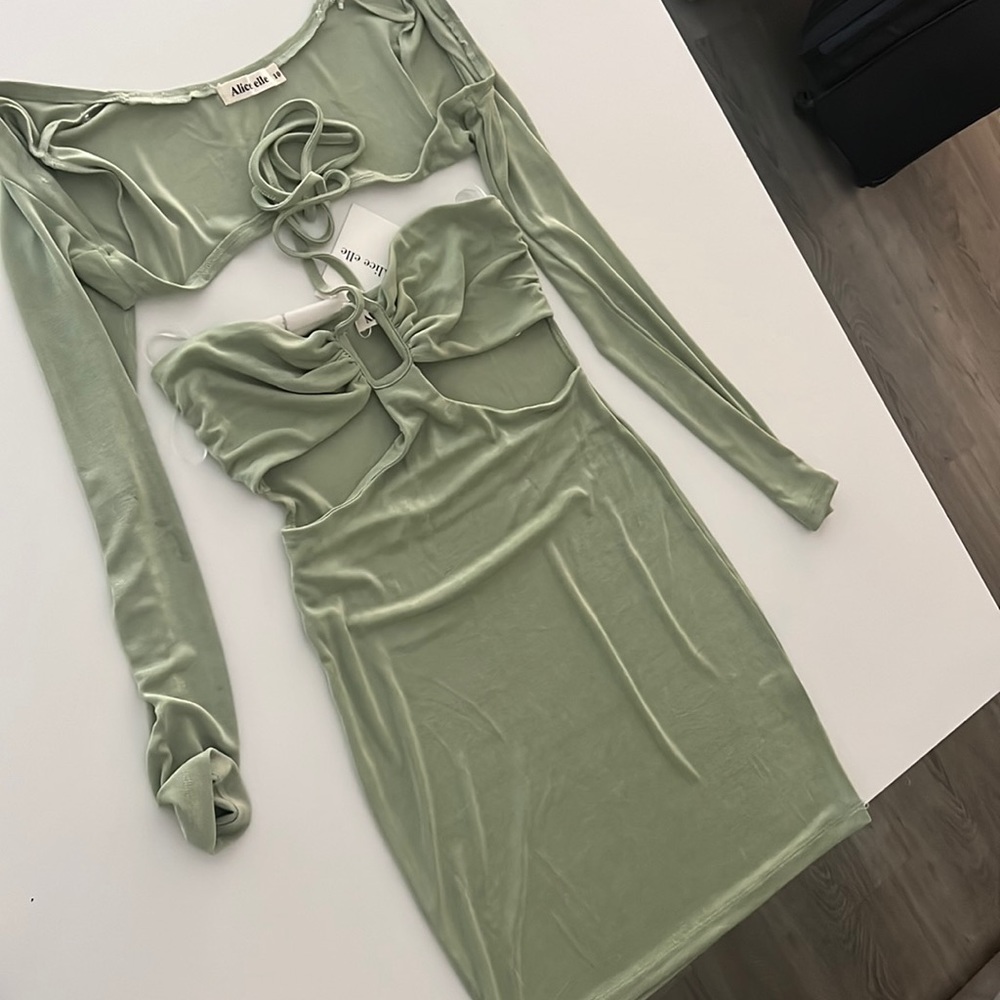 Mini Dress with Shrug